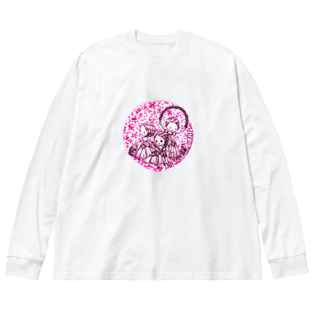 takaraのイラストグッズ店の花のワルツ「眠れる森の美女」より Big Long Sleeve T-Shirt