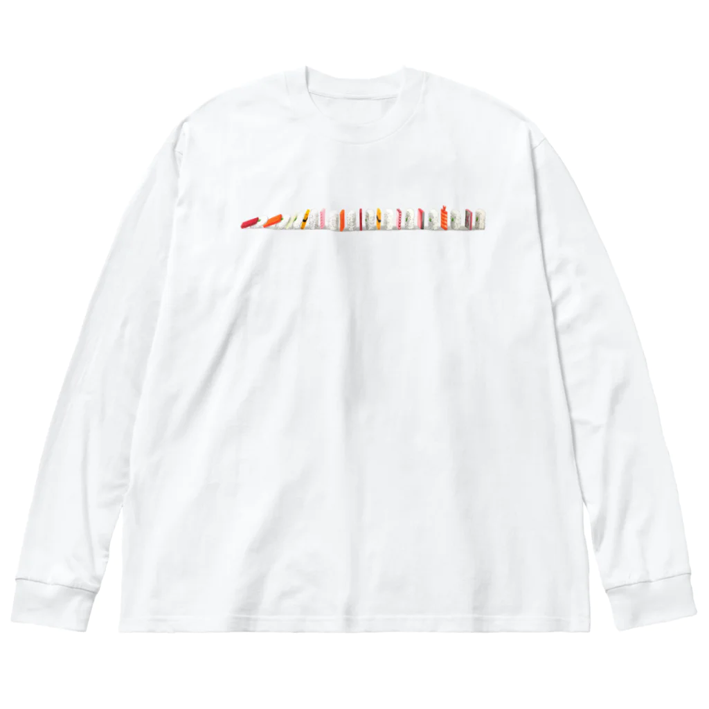 山崎 泰佑の寿司ドミノ Big Long Sleeve T-Shirt