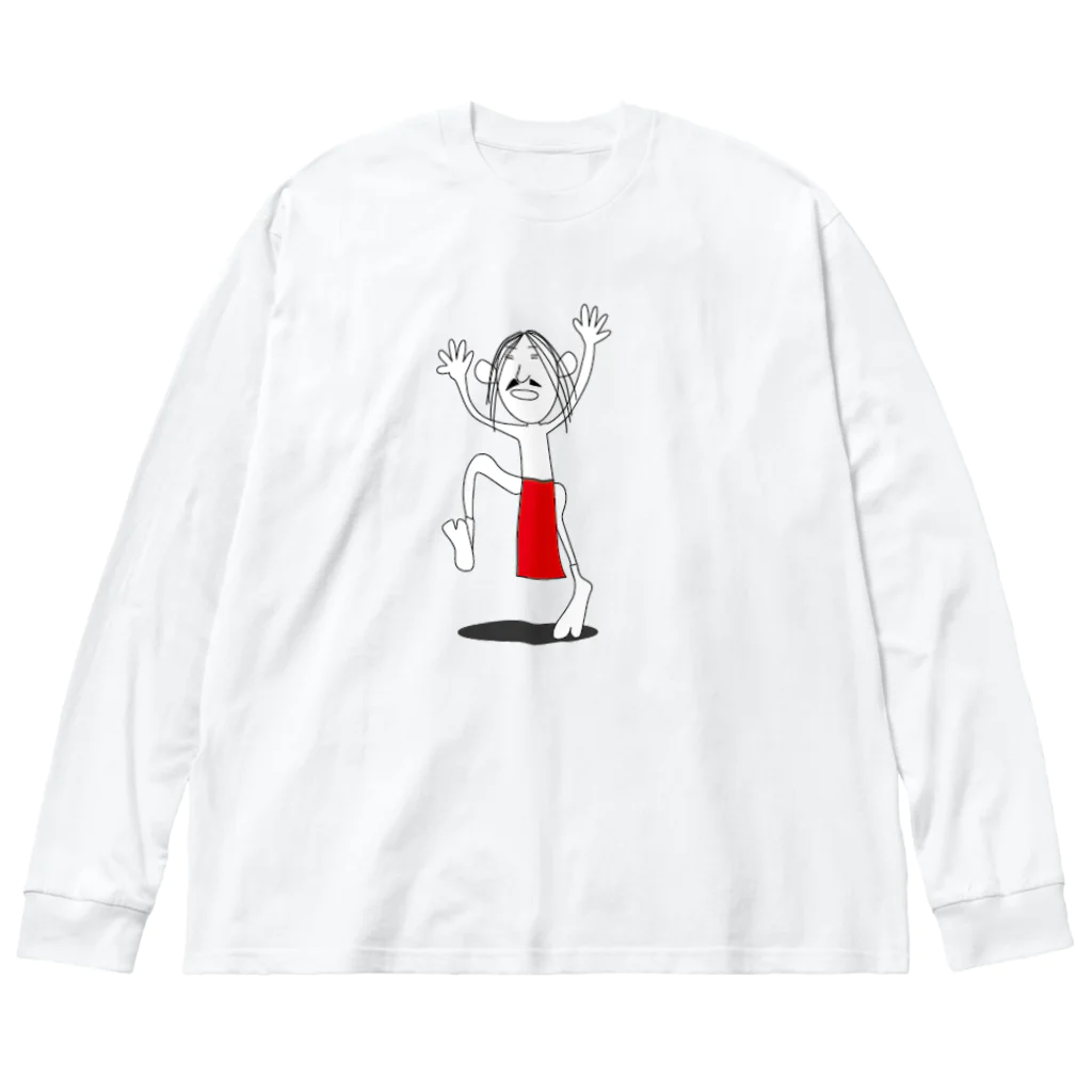 あさずきのOh!殿様 Big Long Sleeve T-Shirt