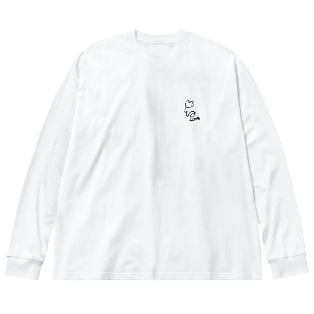 風立ちぬのルナティックの桃 Big Long Sleeve T-Shirt