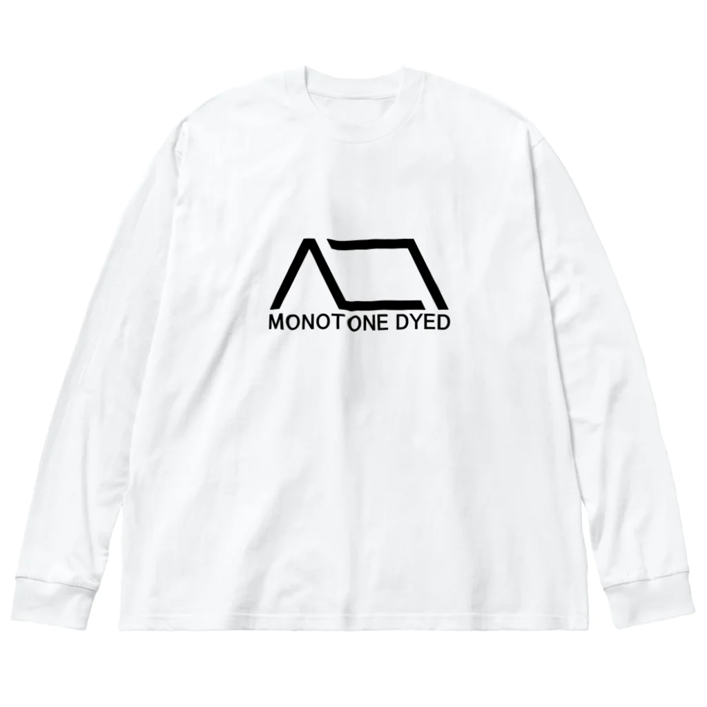 MOMOTONE DYEDのMONOTONE DYED ビッグシルエットロングスリーブTシャツ