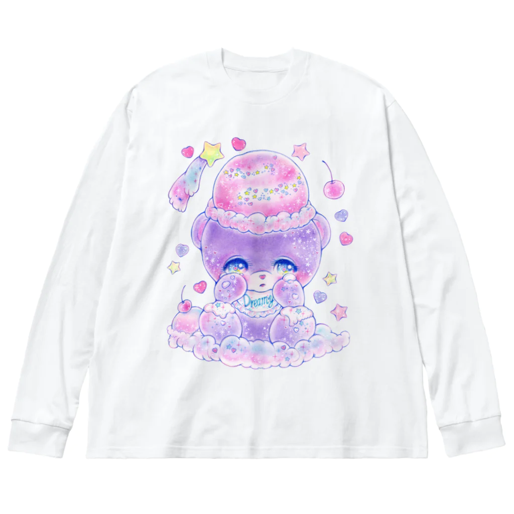 DreamLandのIce Bear Luru☆ ビッグシルエットロングスリーブTシャツ