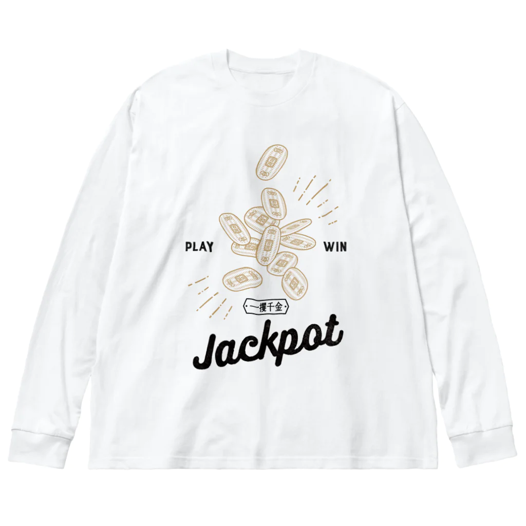 9bdesignのJackpot 小判〈一攫千金〉 ビッグシルエットロングスリーブTシャツ