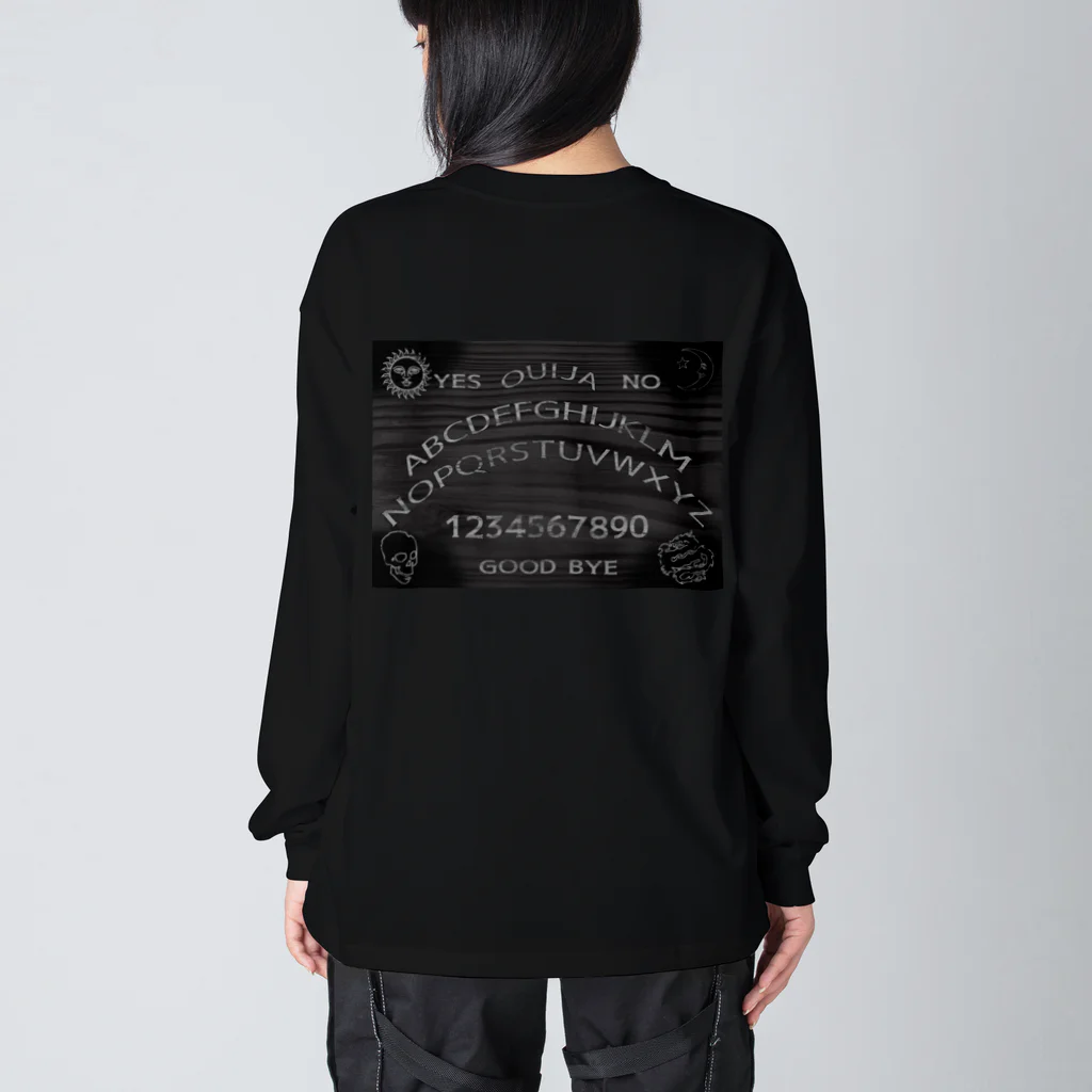 Ａ’ｚｗｏｒｋＳのBLACK OUIJA BOARD Big Long Sleeve T-Shirt