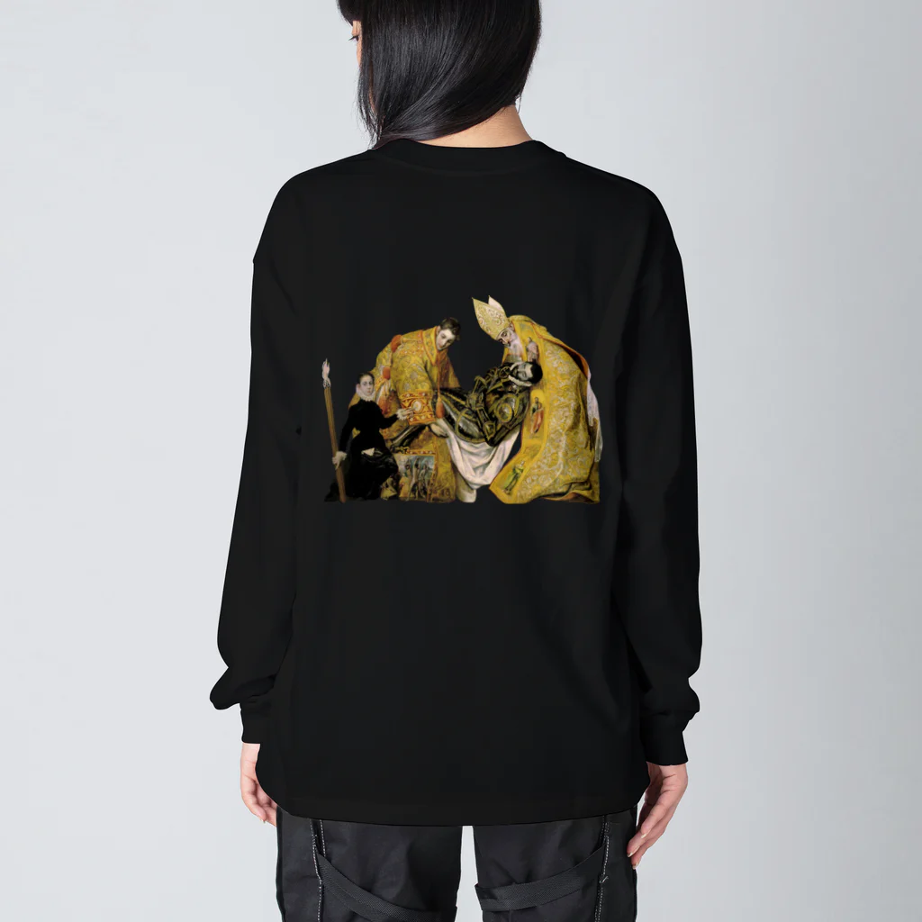 ourart_tokyoのEl Greco Big Long Sleeve T-Shirt