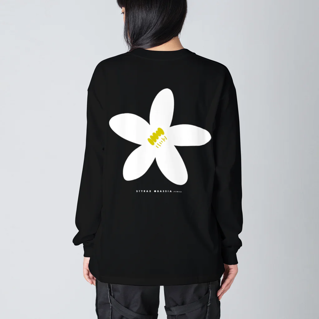 yosのFlower - MAY ビッグシルエットロングスリーブTシャツ