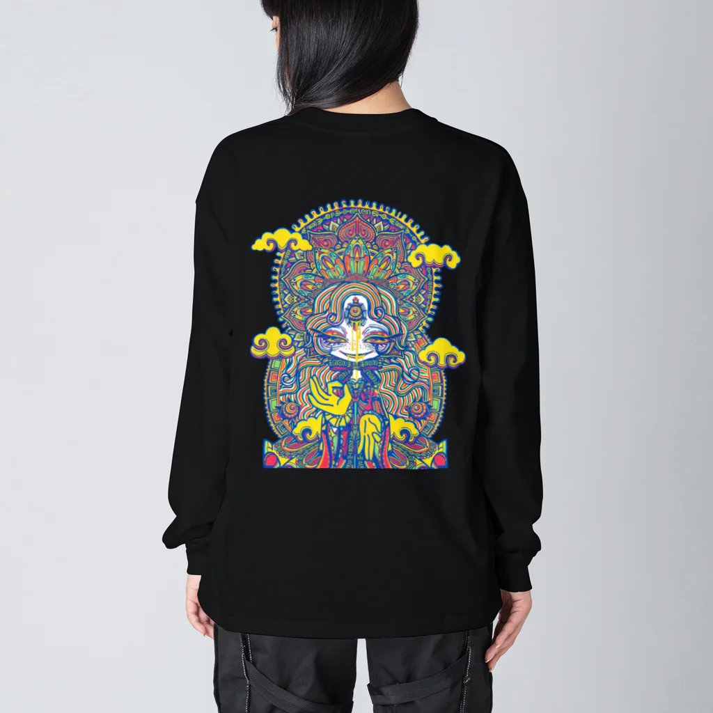 一蓮商店の来迎/全 Big Long Sleeve T-Shirt