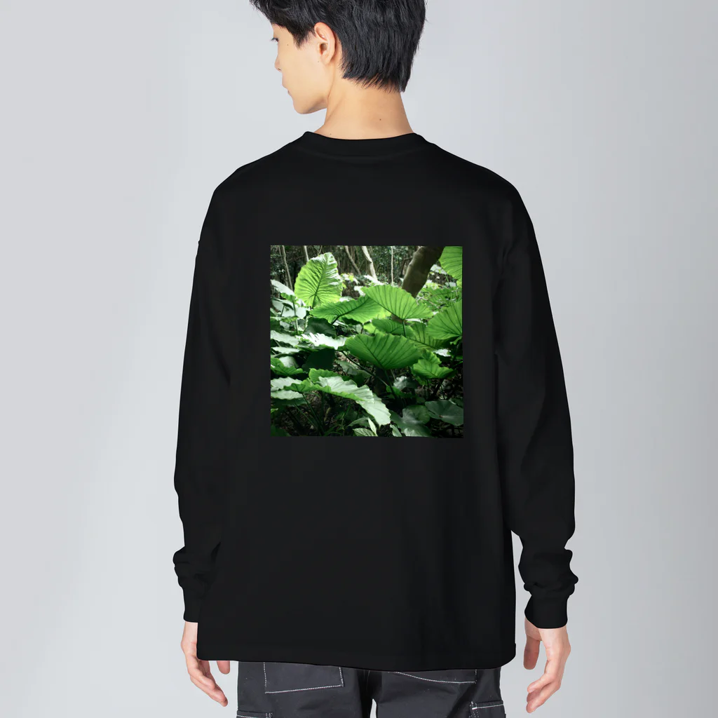 plantsandtokyoのAlocasia｜YAKUSHIMA Big Long Sleeve T-Shirt