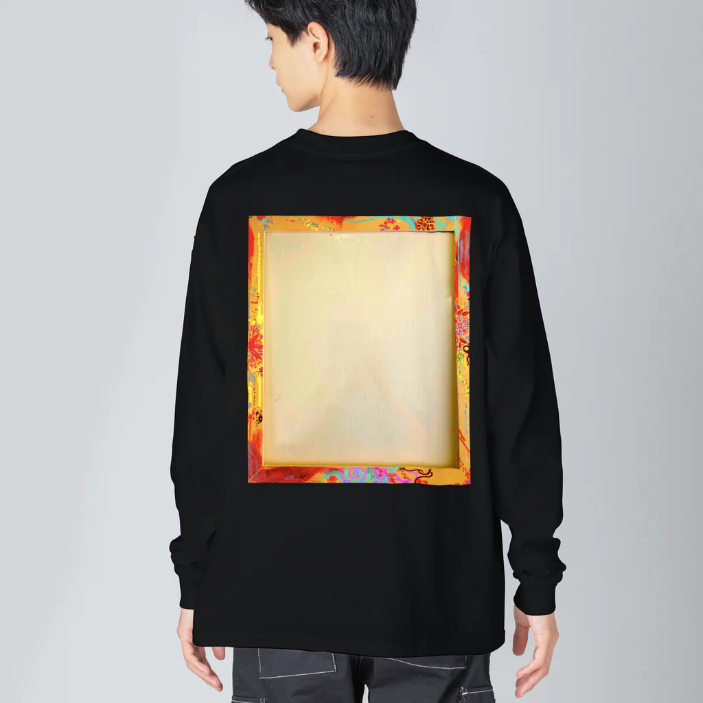 OPTMのabstracloub ビッグシルエットロングスリーブTシャツ