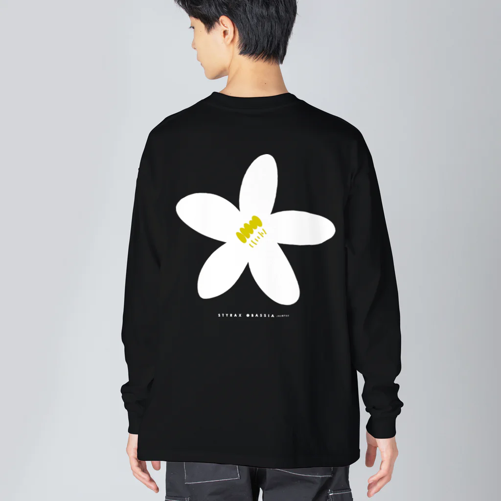 yosのFlower - MAY ビッグシルエットロングスリーブTシャツ