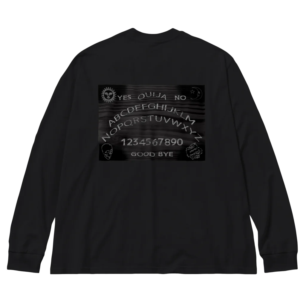 Ａ’ｚｗｏｒｋＳのBLACK OUIJA BOARD Big Long Sleeve T-Shirt