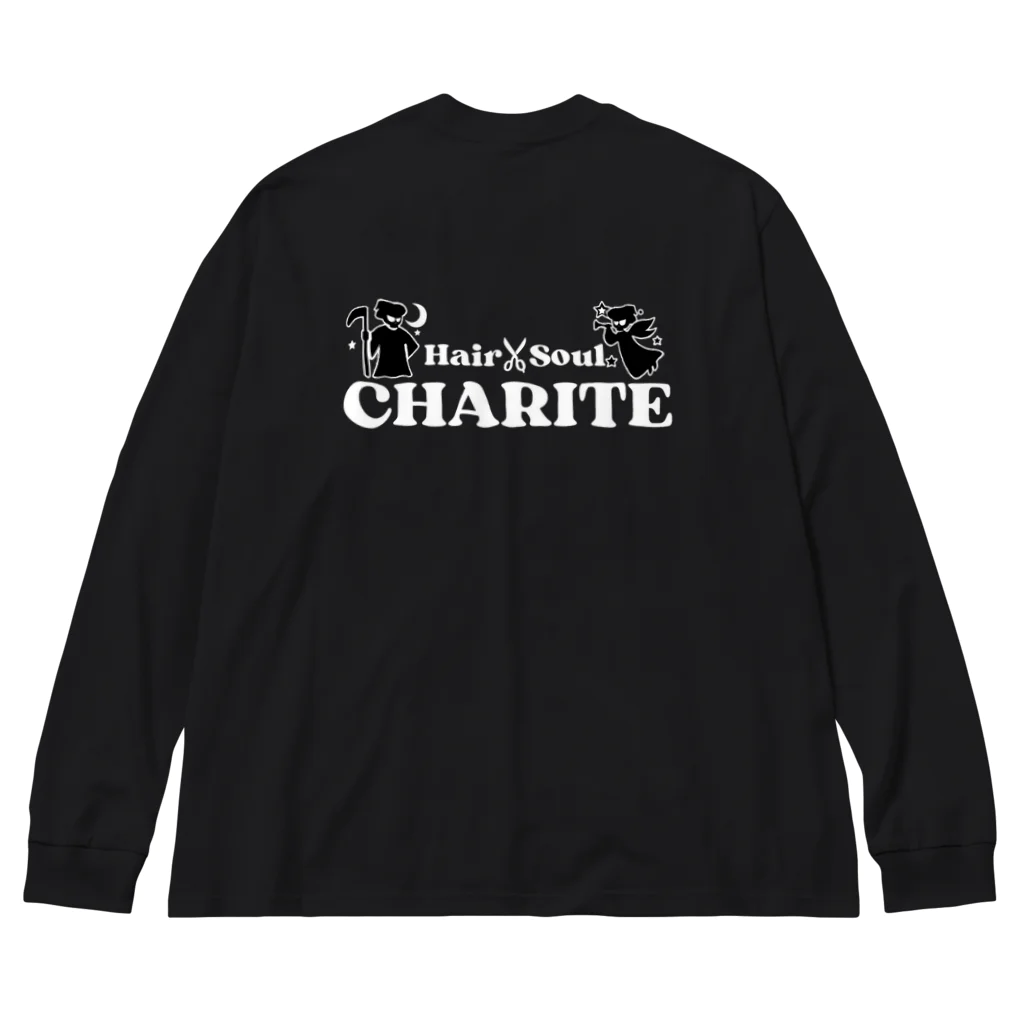 Chariteのシャーリット　天使と死神シリーズ2 ビッグシルエットロングスリーブTシャツ