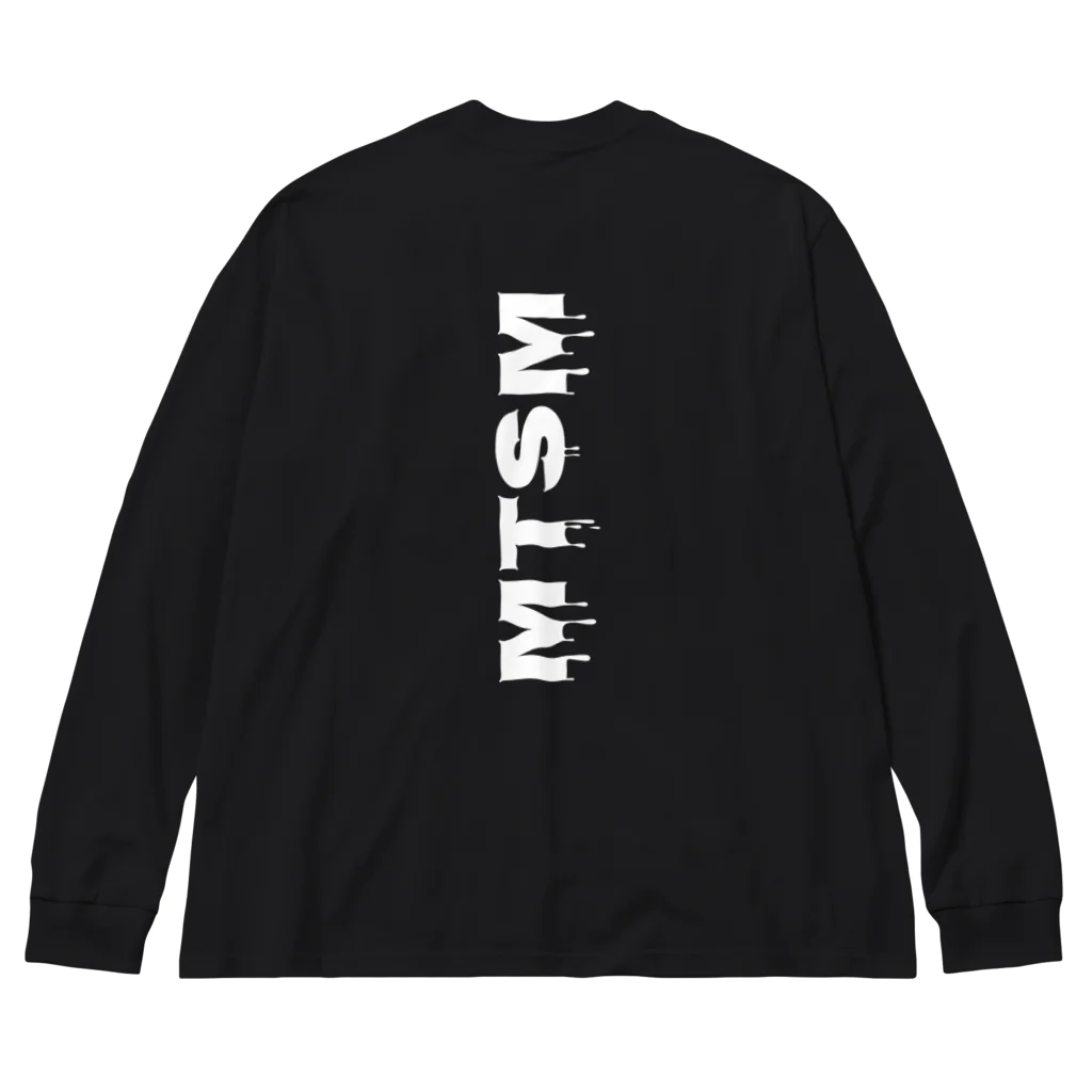 MTSMのMTSM-melting long T shirt- Big Long Sleeve T-Shirt