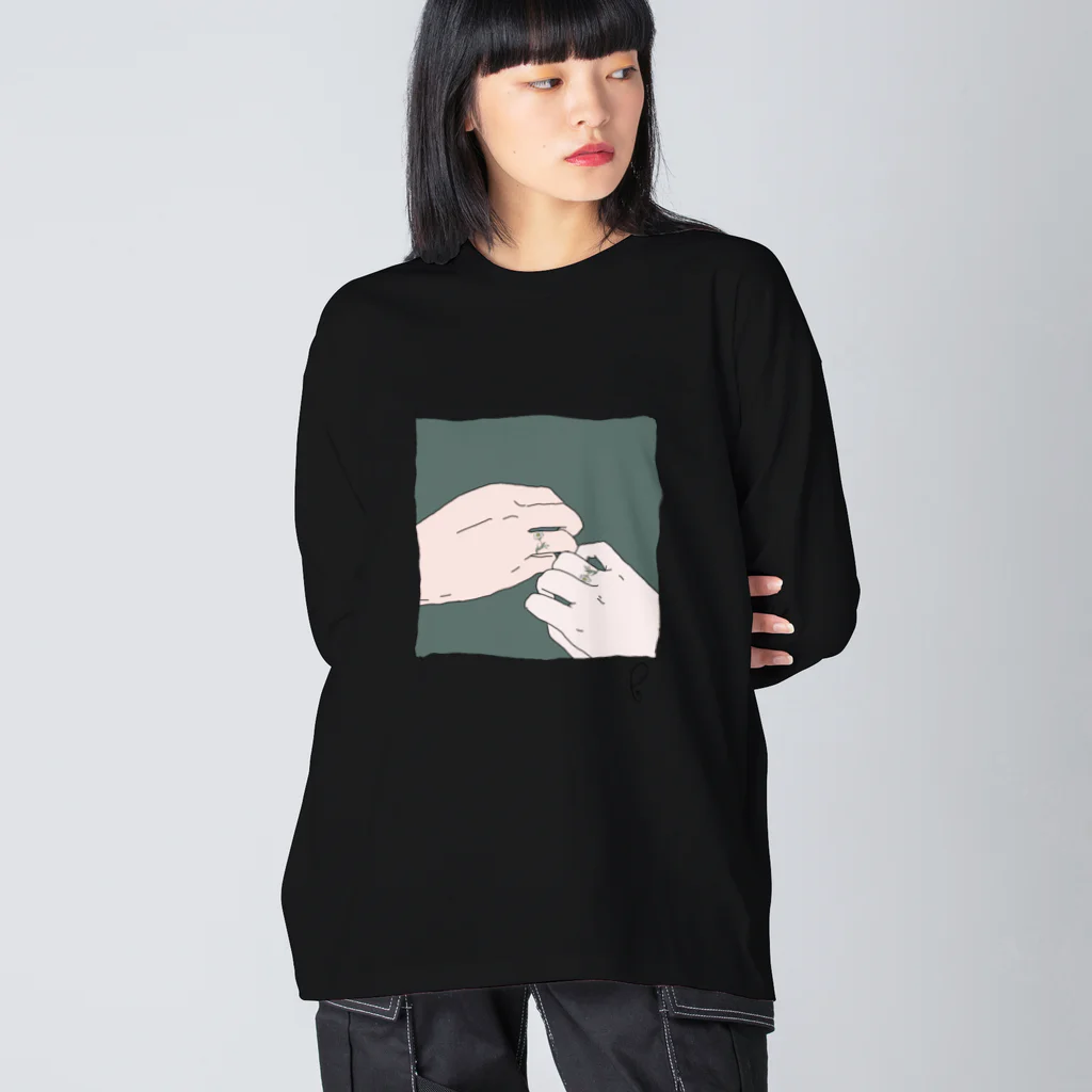 リコピン♕*.のマーガレットのタトゥー Big Long Sleeve T-Shirt