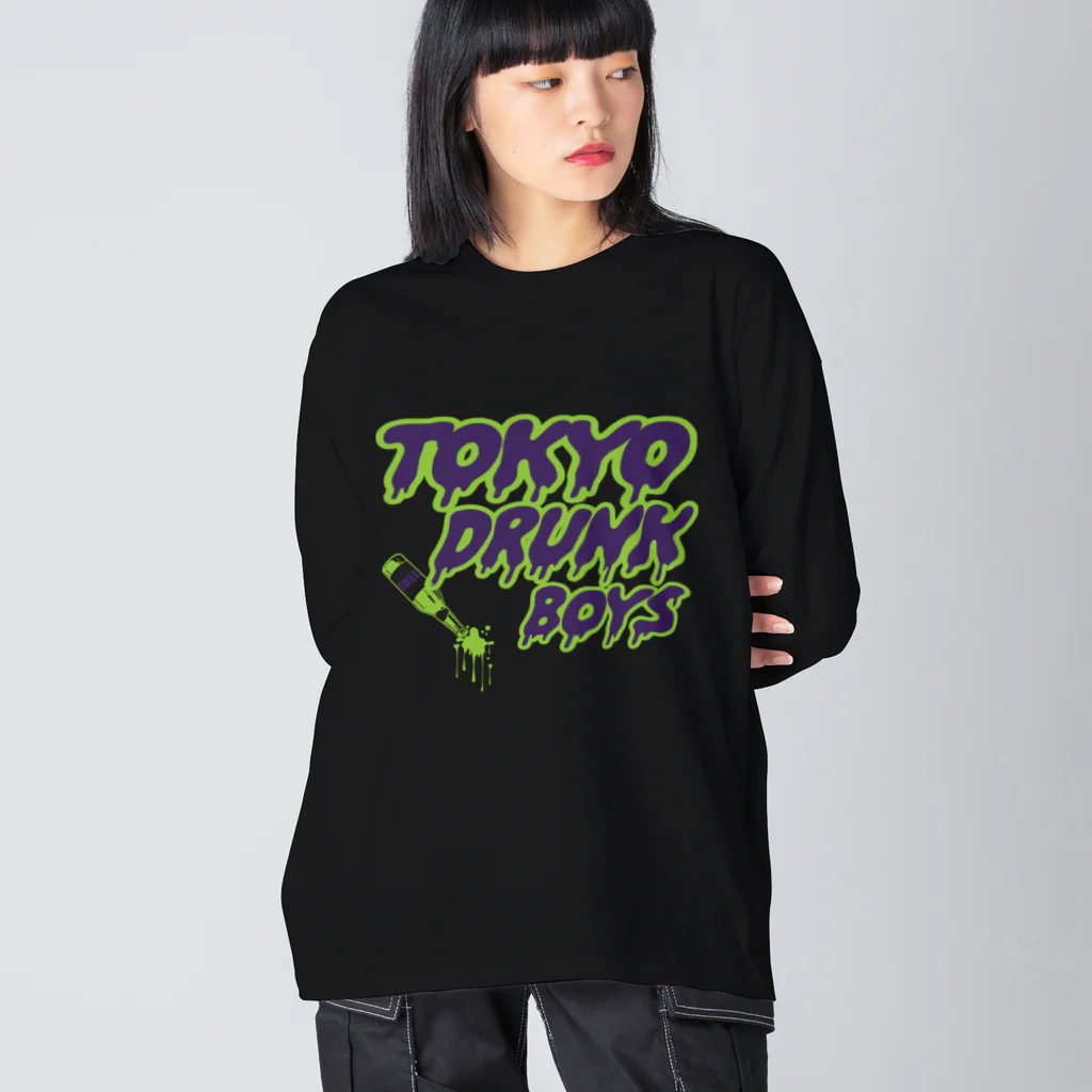 BUNKYO TRIBE’SのTOKYO DRUNK BOYS ビッグシルエットロングスリーブTシャツ