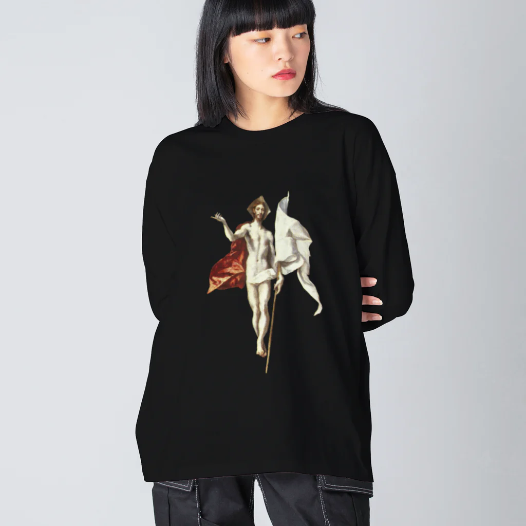 ourart_tokyoのEl Greco Big Long Sleeve T-Shirt