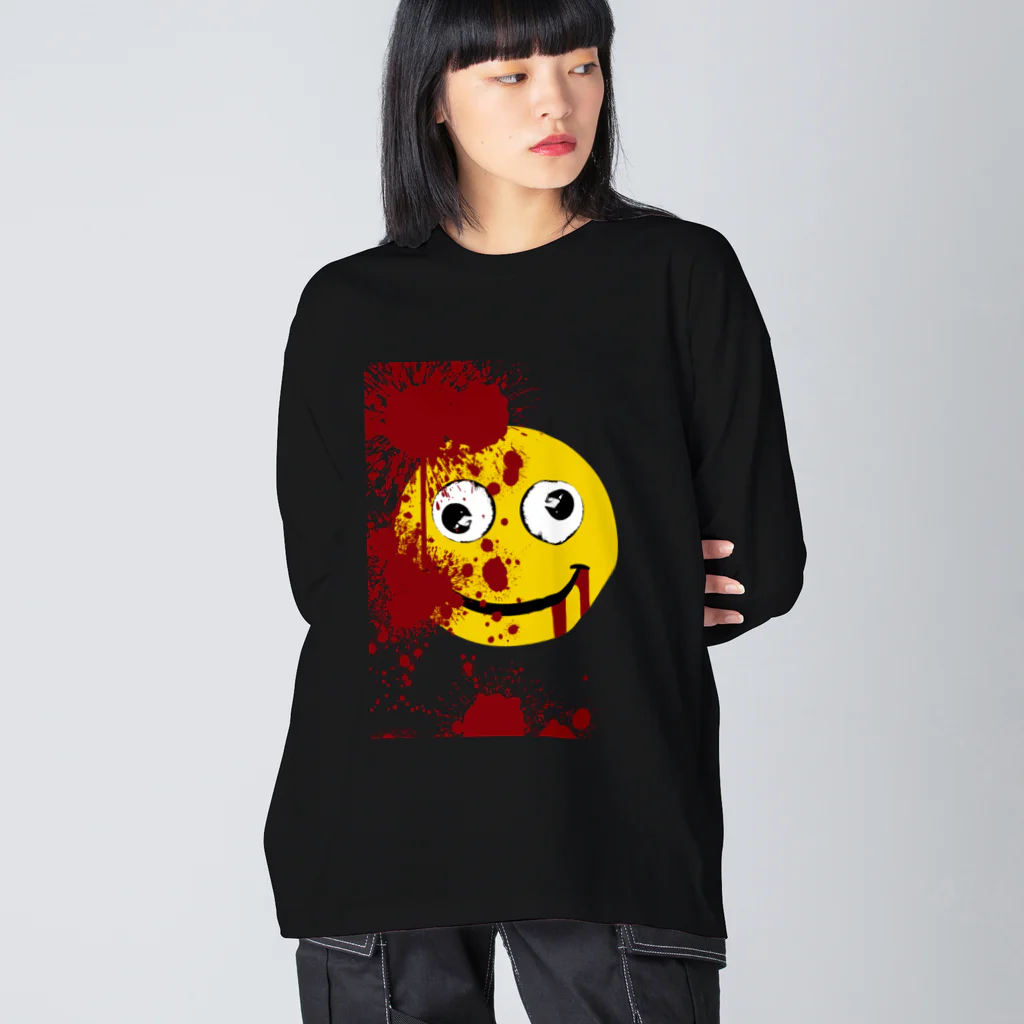 penoitrodのSmile ビッグシルエットロングスリーブTシャツ