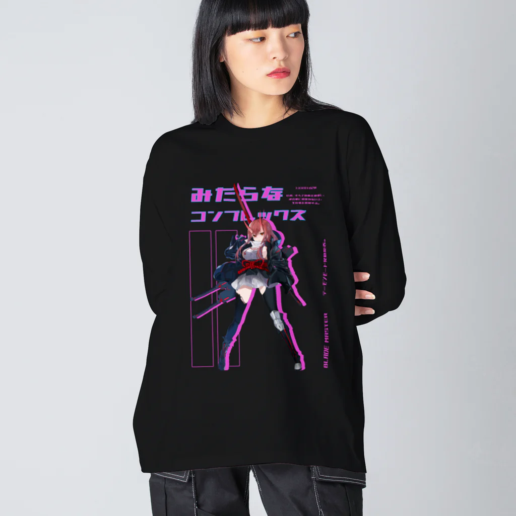 LEWDCOMPLEXのCYBER YŪREI //2 ビッグシルエットロングスリーブTシャツ