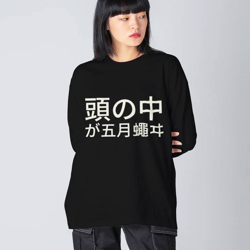 🍮プリンヘッド🍮の頭の中が五月蠅ヰ Big Long Sleeve T-Shirt