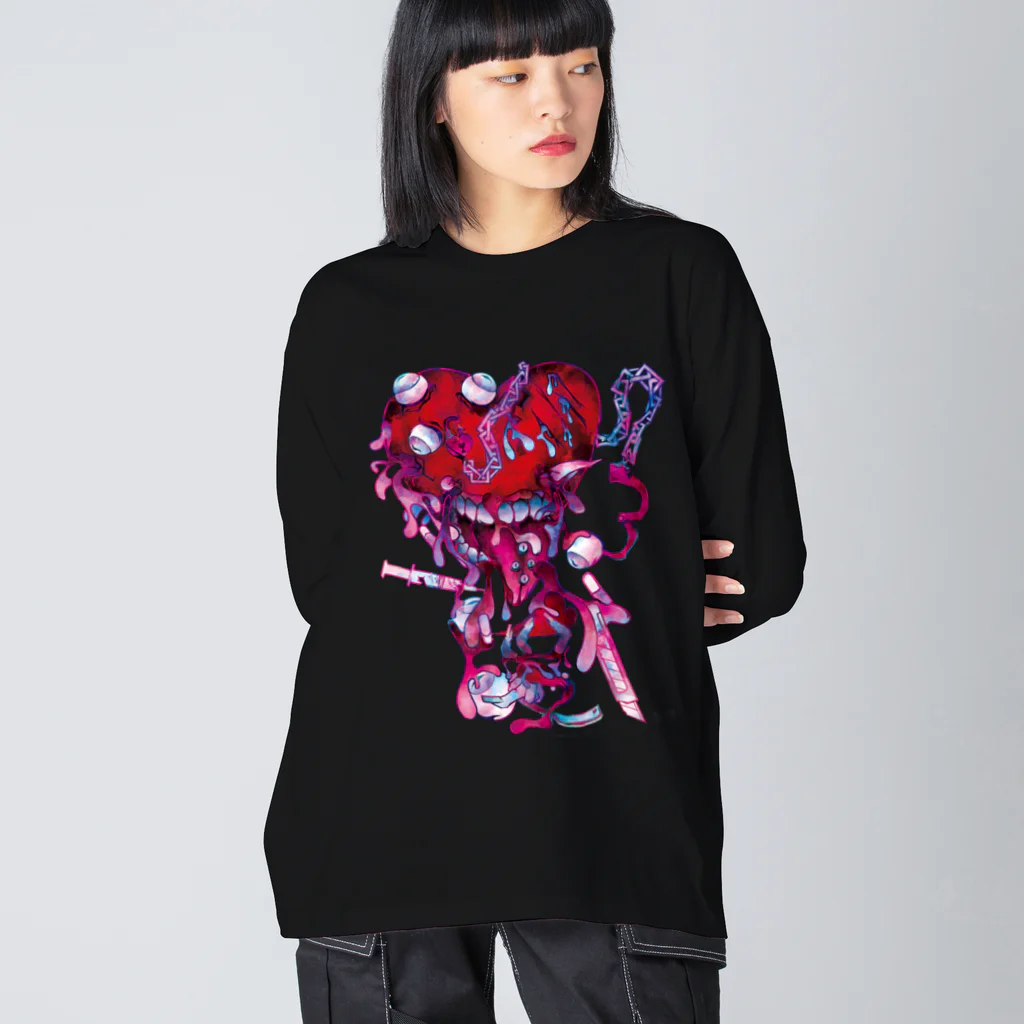 SHIONｴｽｴｲﾁｱｲｵｰｴﾇの恋愛中毒 Big Long Sleeve T-Shirt