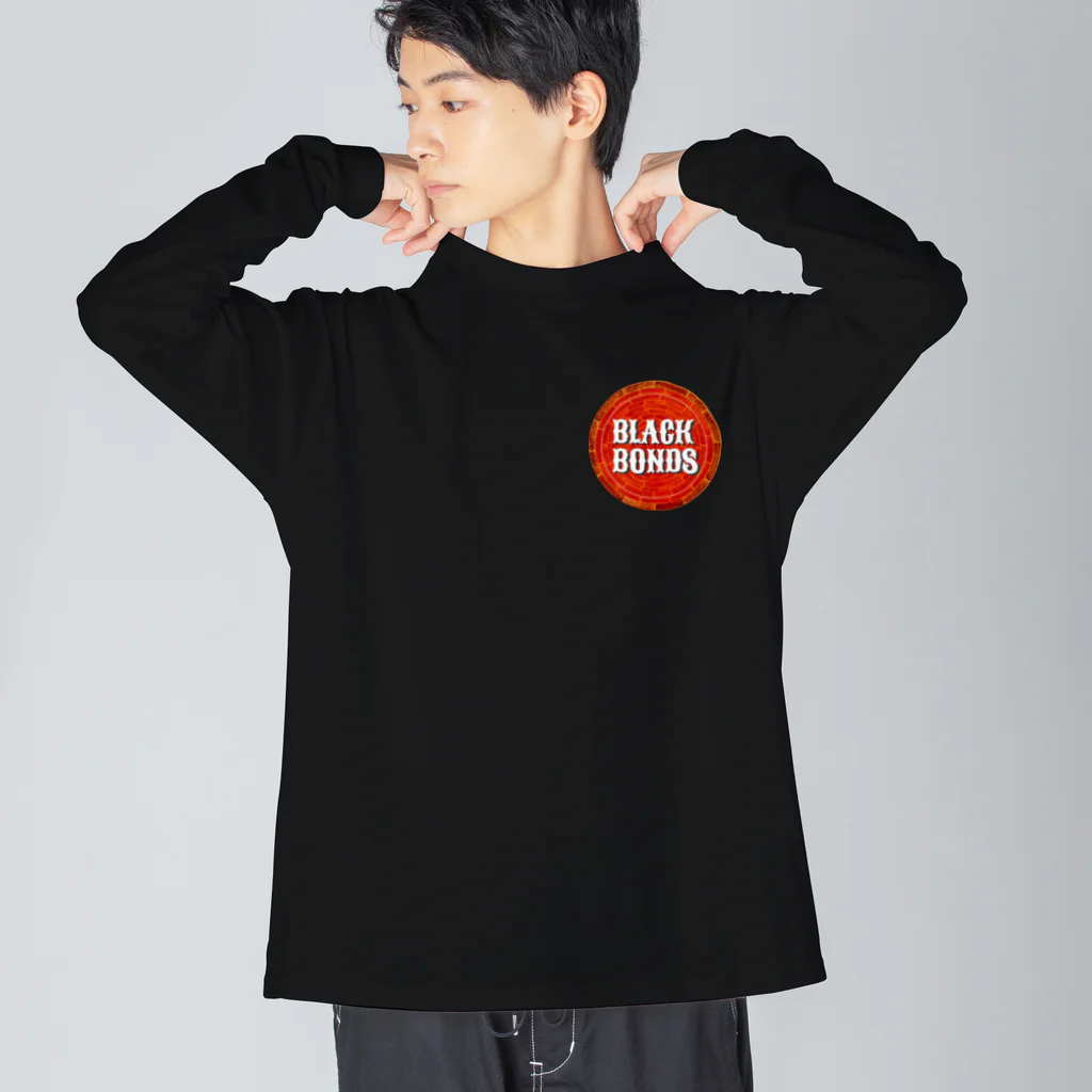 BLACK BONDS OSAKAのBLACKBONDS ORIGINAL BRIC LOGO BIG シルエットLONG T-shirt Big Long Sleeve T-Shirt