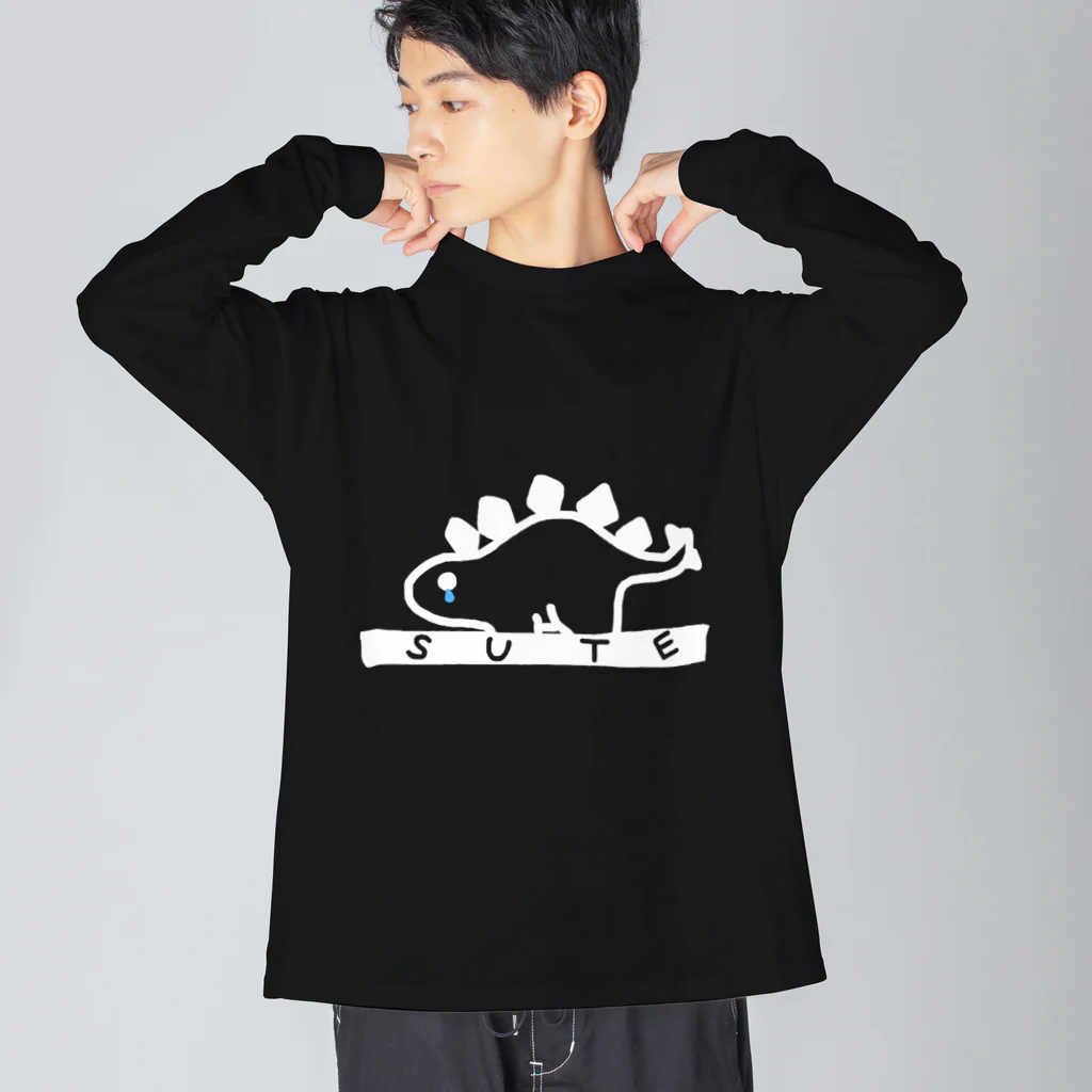 nyaoooのすてすてごさうるす ビッグシルエットロングスリーブTシャツ