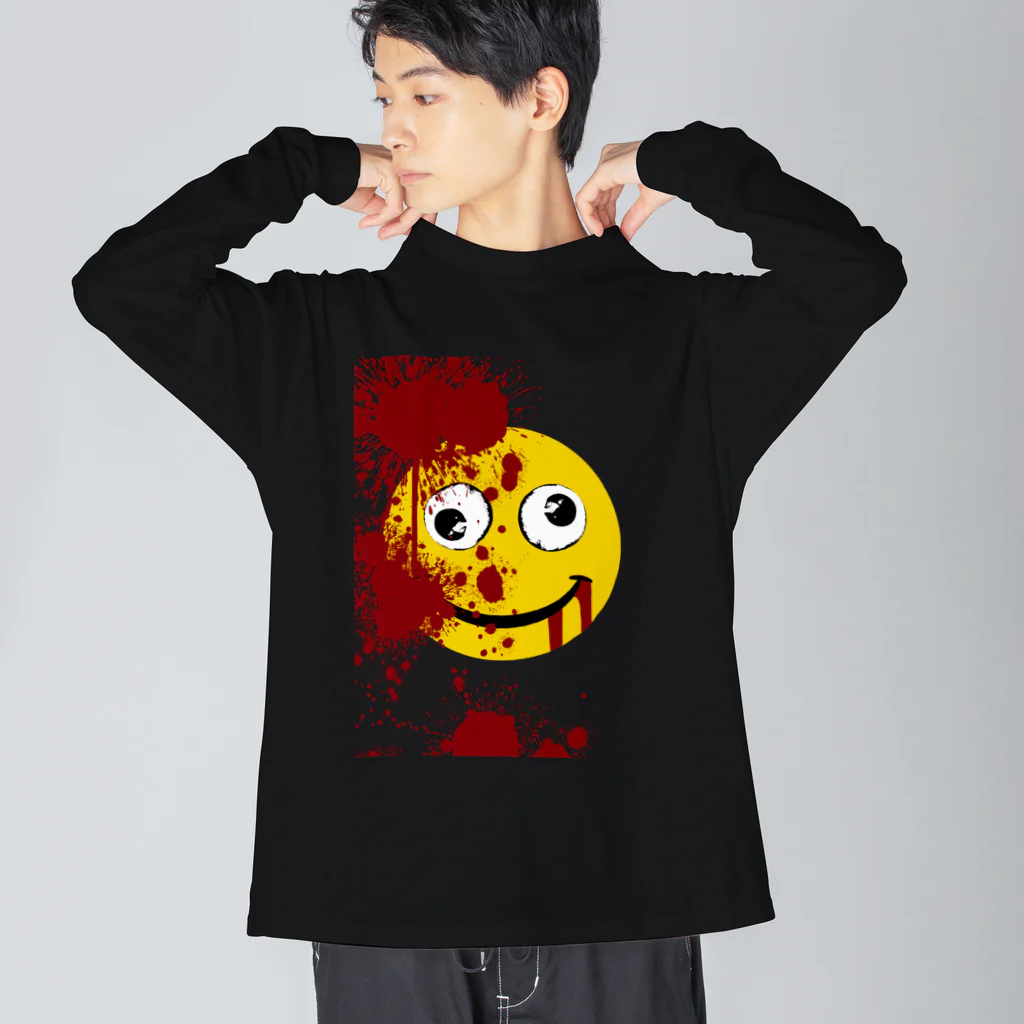 penoitrodのSmile ビッグシルエットロングスリーブTシャツ