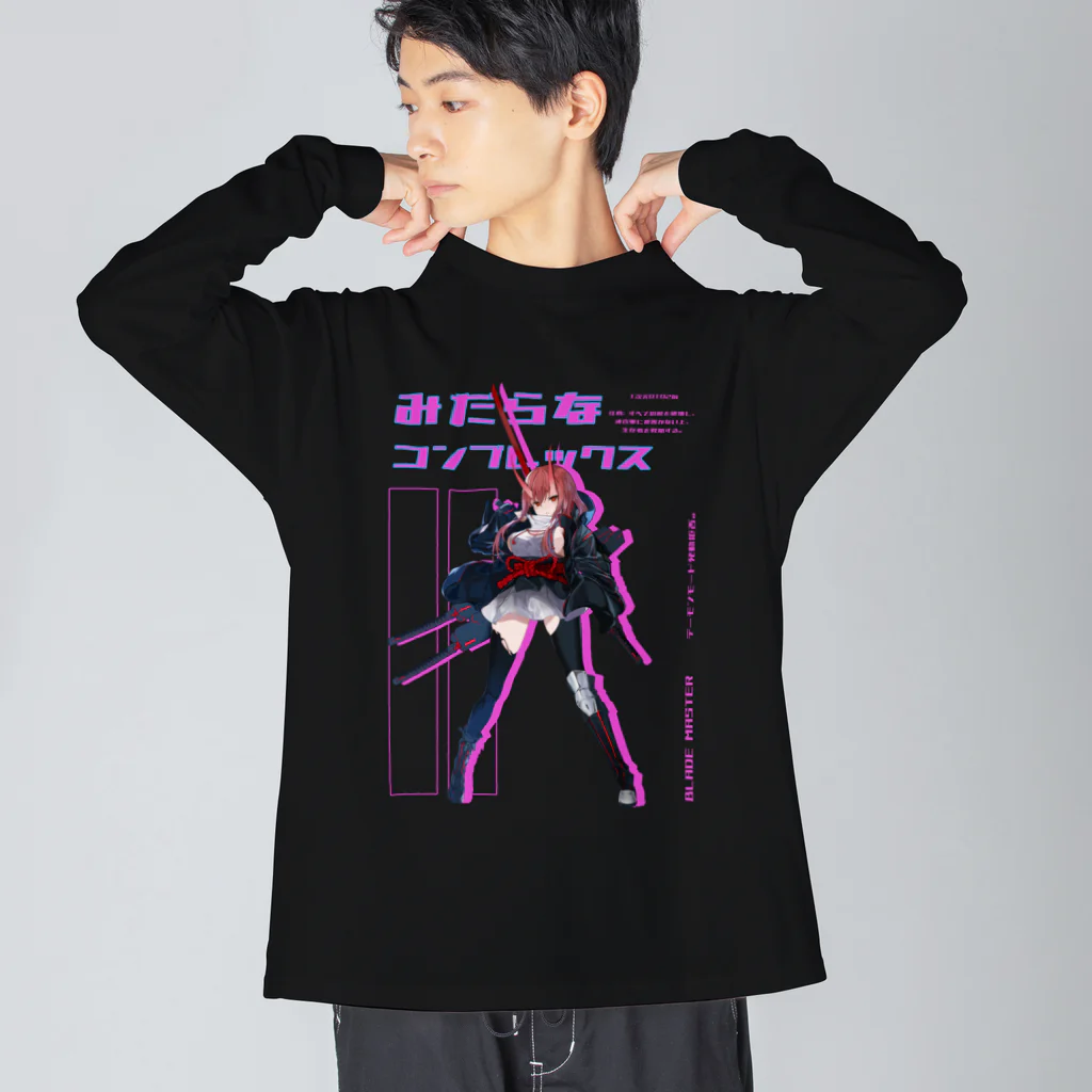 LEWDCOMPLEXのCYBER YŪREI //2 ビッグシルエットロングスリーブTシャツ