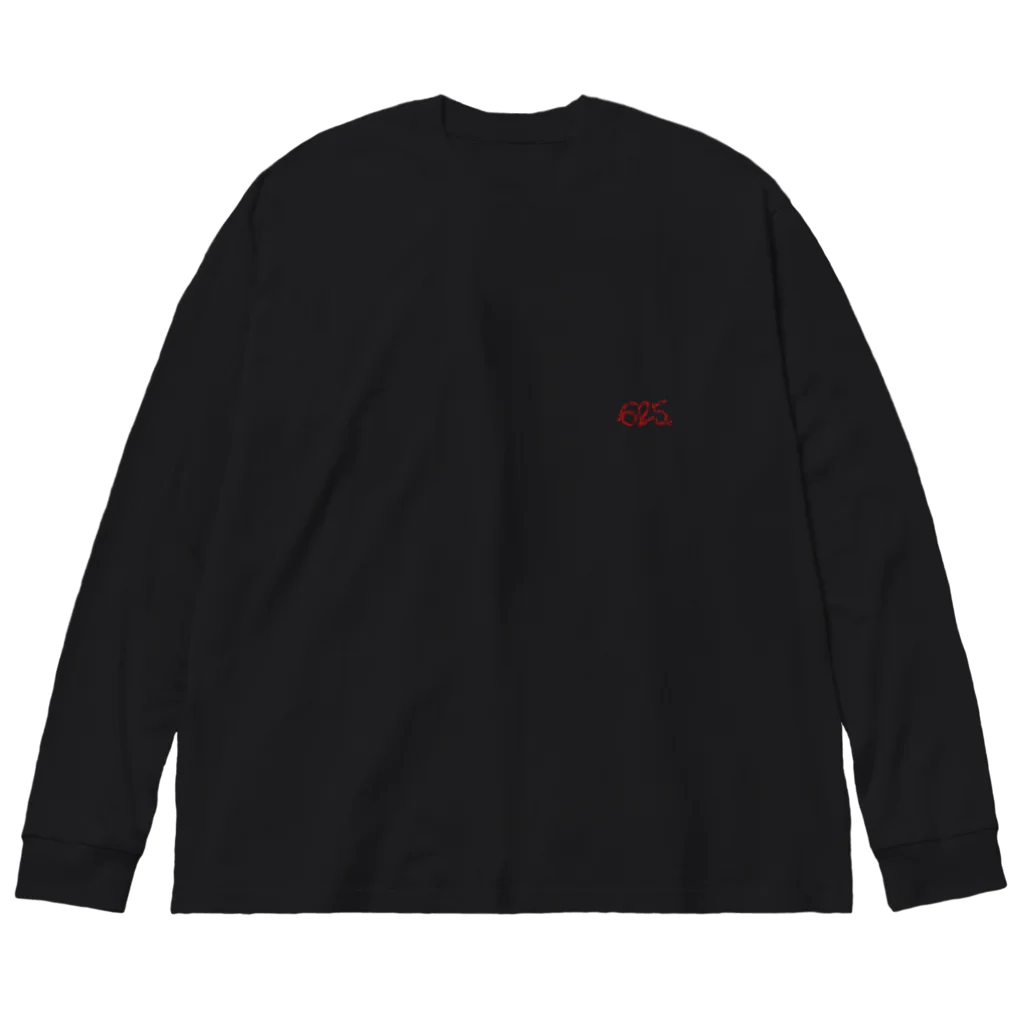 code:625の狼と彼岸花Tシャツ Big Long Sleeve T-Shirt