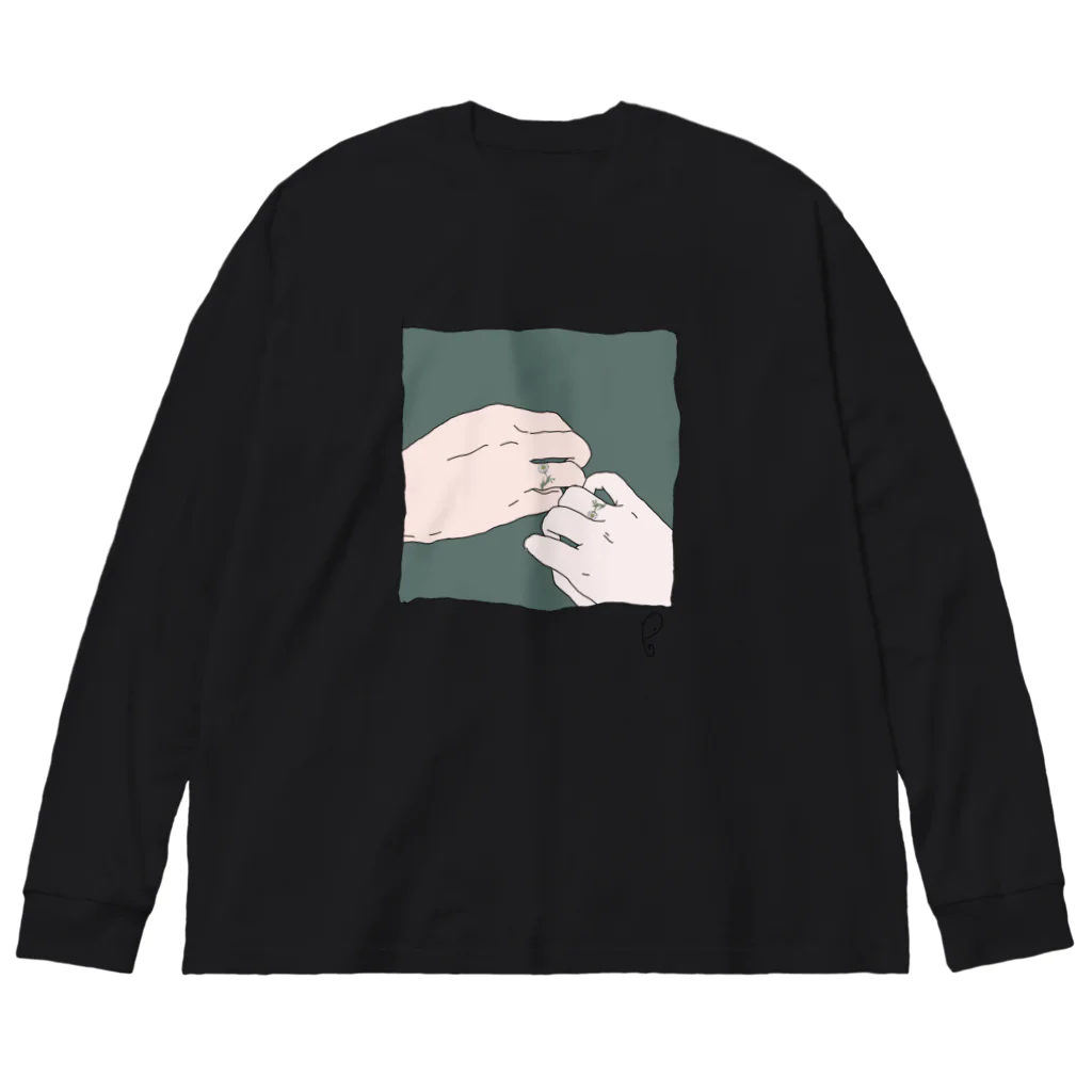 リコピン♕*.のマーガレットのタトゥー Big Long Sleeve T-Shirt