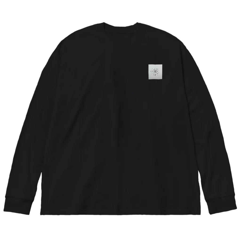 さなちゃん /moqueroll のちいちゃい絵の洋服 Big Long Sleeve T-Shirt