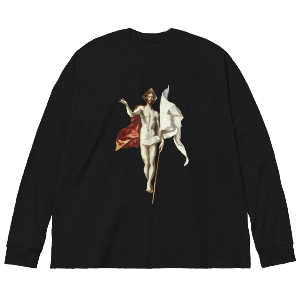 ourart_tokyoのEl Greco Big Long Sleeve T-Shirt