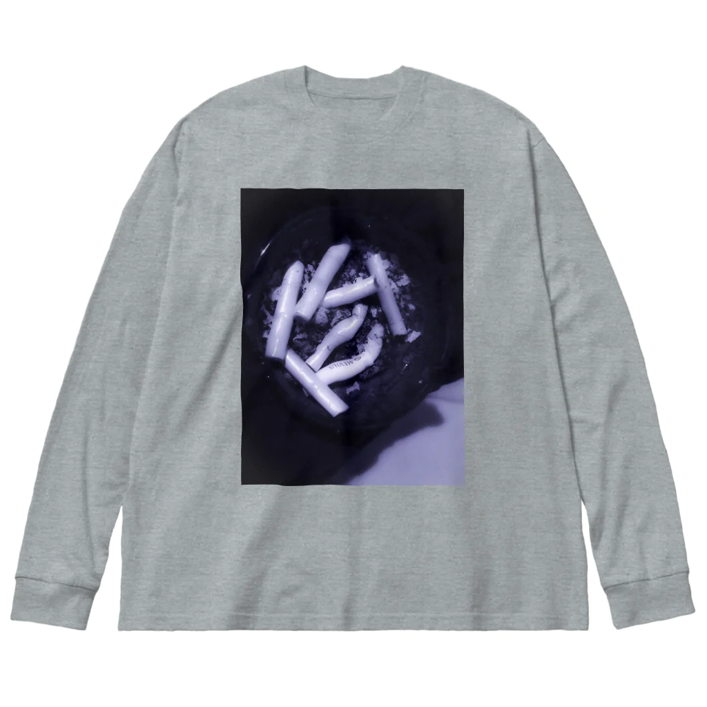 日淡水玉のブティック『sigh, and the people.』のわたしとあなたの境界 Big Long Sleeve T-Shirt