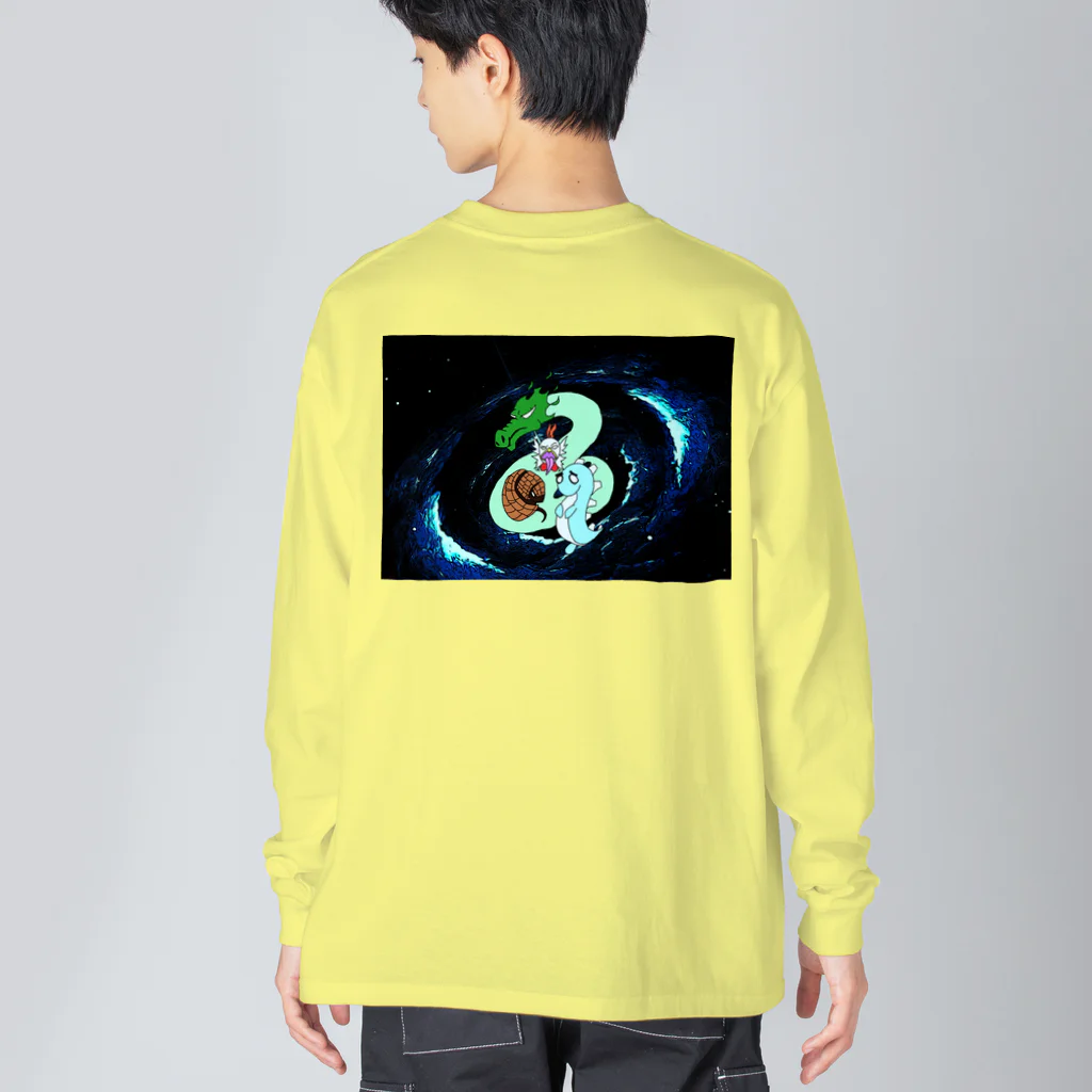 なかたゆうやのはぐれっこザウルス Big Long Sleeve T-Shirt