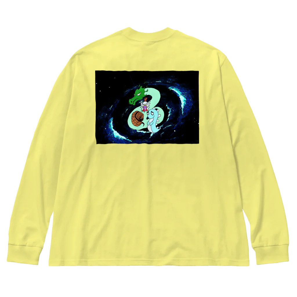 なかたゆうやのはぐれっこザウルス Big Long Sleeve T-Shirt