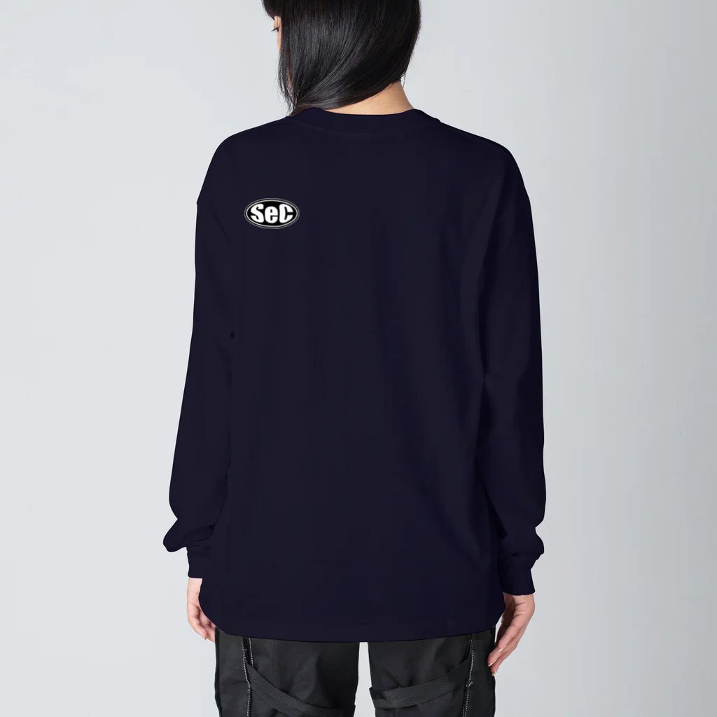 flatman.artのPlease wrap it up！ (SeC) Big Long Sleeve T-Shirt