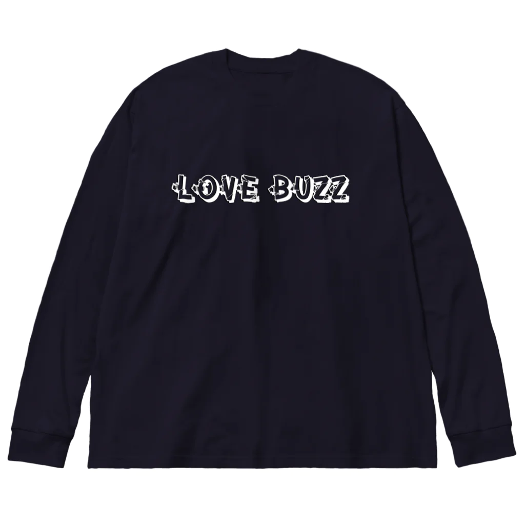 LOVE BUZZ clothingのlove_buzz010 Big Long Sleeve T-Shirt