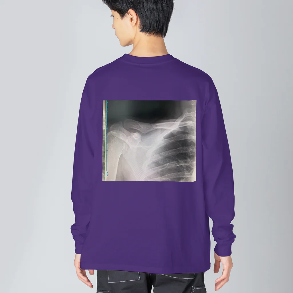 個性派の鎖骨骨折記念日 Big Long Sleeve T-Shirt