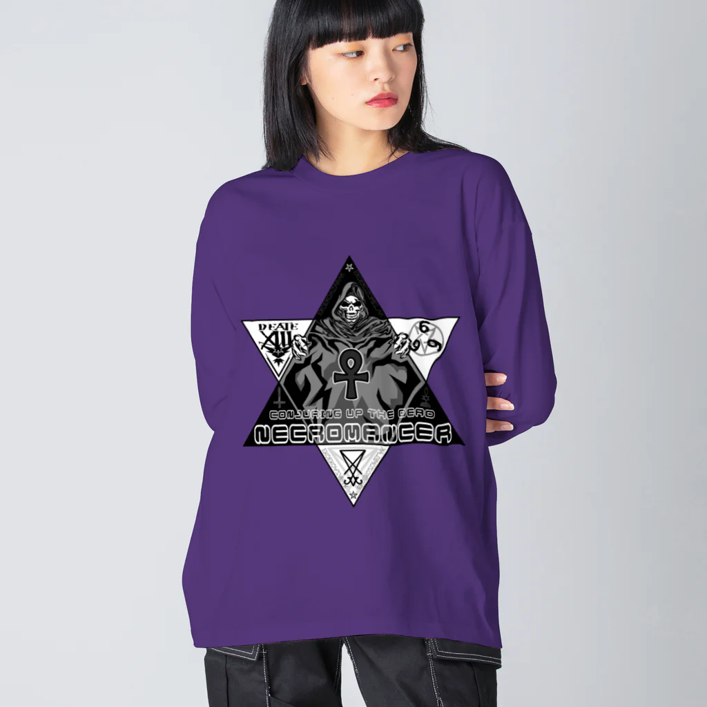 Ａ’ｚｗｏｒｋＳの六芒星ネクロマンサー ブラックアンク Big Long Sleeve T-Shirt