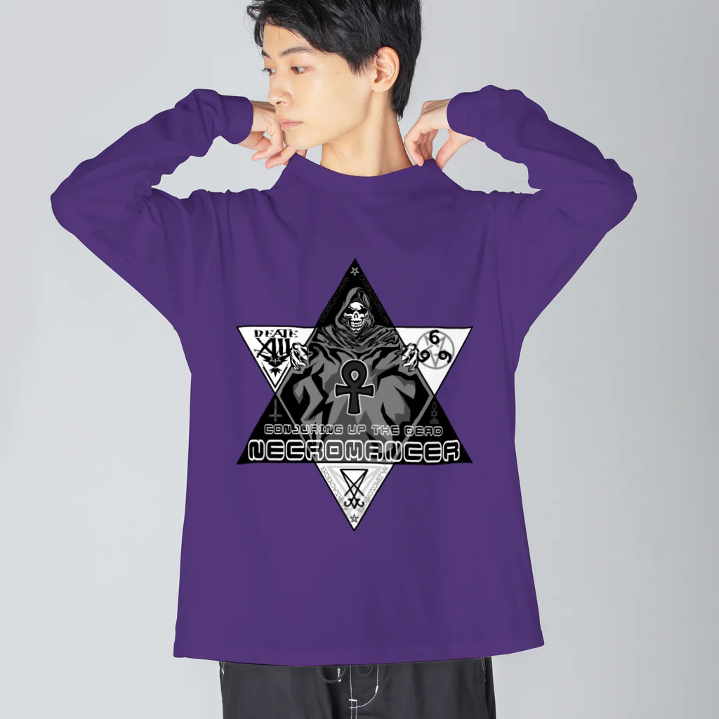 Ａ’ｚｗｏｒｋＳの六芒星ネクロマンサー ブラックアンク Big Long Sleeve T-Shirt