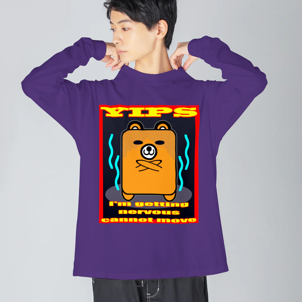 Ａ’ｚｗｏｒｋＳのハコクマ（イップス） Big Long Sleeve T-Shirt