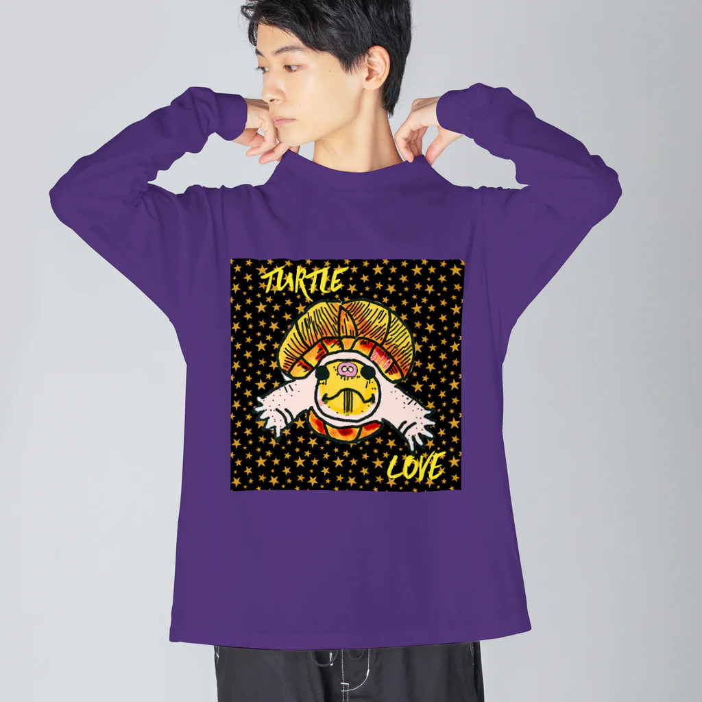 316(MIHIRO)のカブニちゃん カラフル ビッグシルエットロングスリーブTシャツ