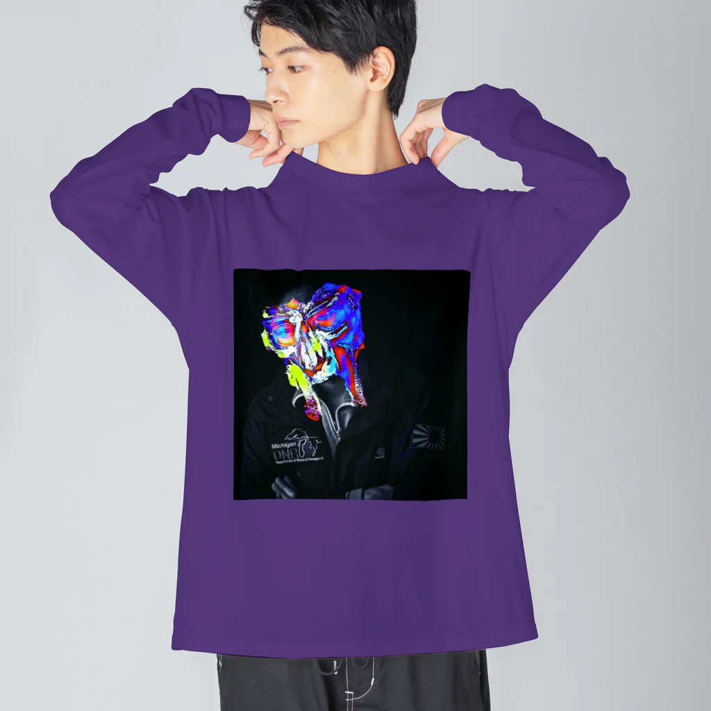 ボマーのテッカメン君 Big Long Sleeve T-Shirt