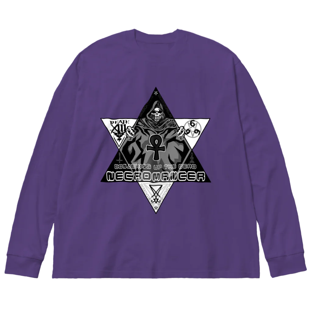 Ａ’ｚｗｏｒｋＳの六芒星ネクロマンサー ブラックアンク Big Long Sleeve T-Shirt