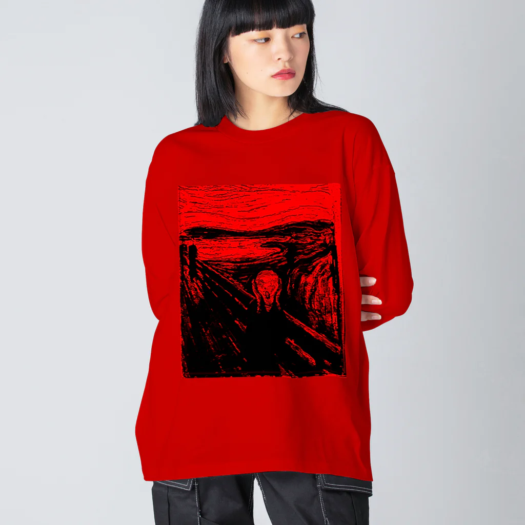 Ａ’ｚｗｏｒｋＳのアカイサケビ Big Long Sleeve T-Shirt