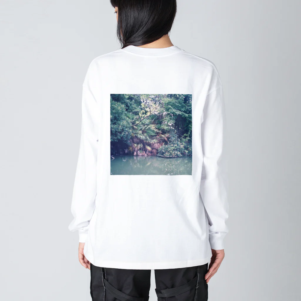 plantsandtokyoの Cycad｜ZENPUKUJI PARK Big Long Sleeve T-Shirt