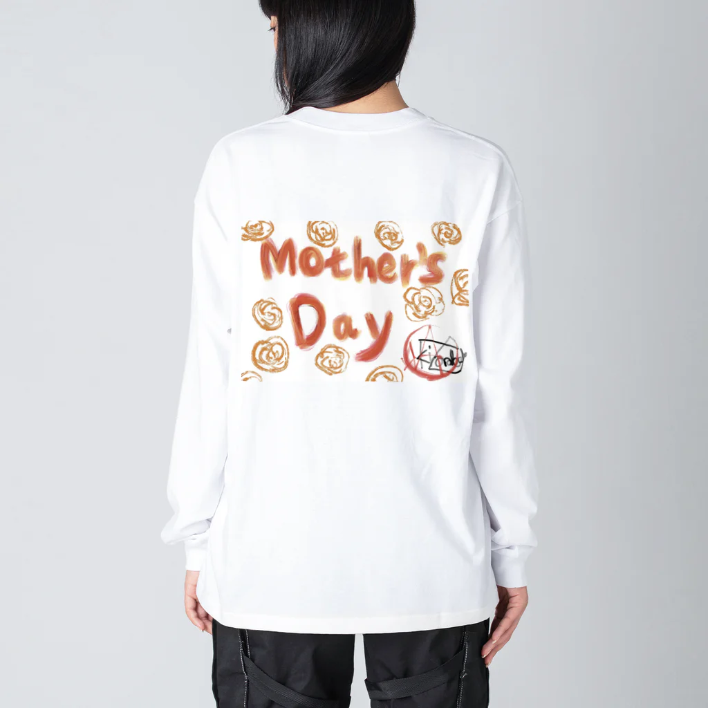 AkironBoy's_ShopのHAHANOHI=Mother’sDay Part-1 ビッグシルエットロングスリーブTシャツ