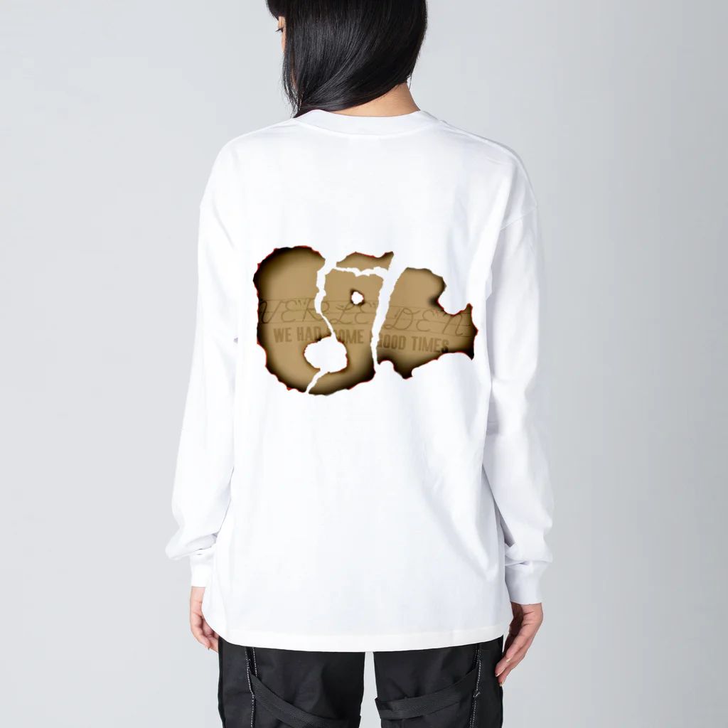 SIXVi+のVERLEDEN Big Long Sleeve T-Shirt