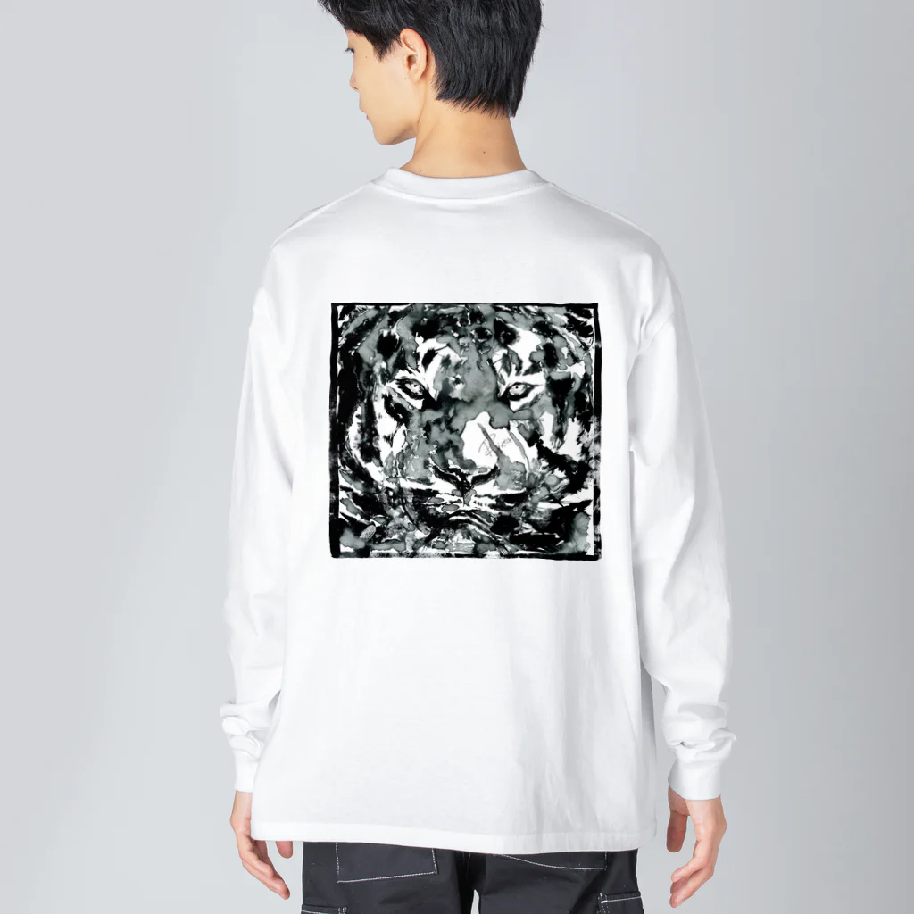 Ritta.Shop!のRitta.オリジナル虎■ ビッグシルエットロングスリーブTシャツ