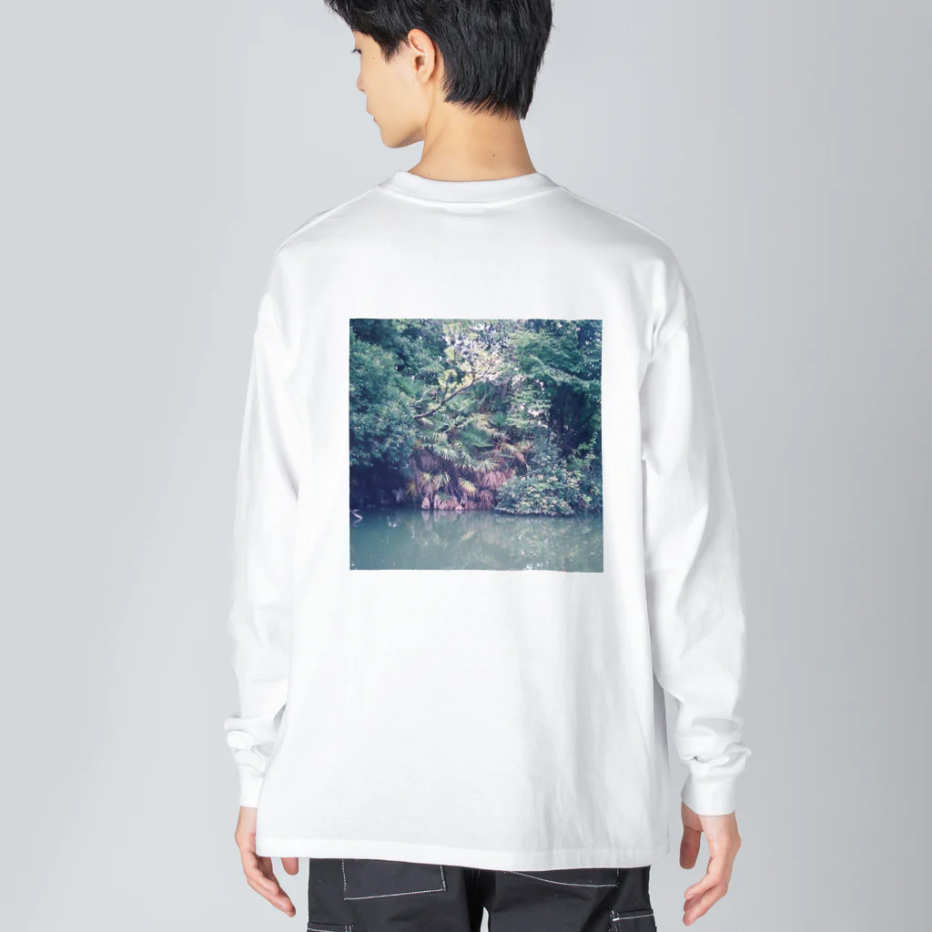 plantsandtokyoの Cycad｜ZENPUKUJI PARK Big Long Sleeve T-Shirt